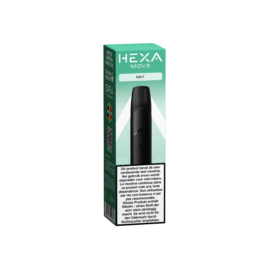 HEXA Sira - Move with Pod - BE - Black - Mint
