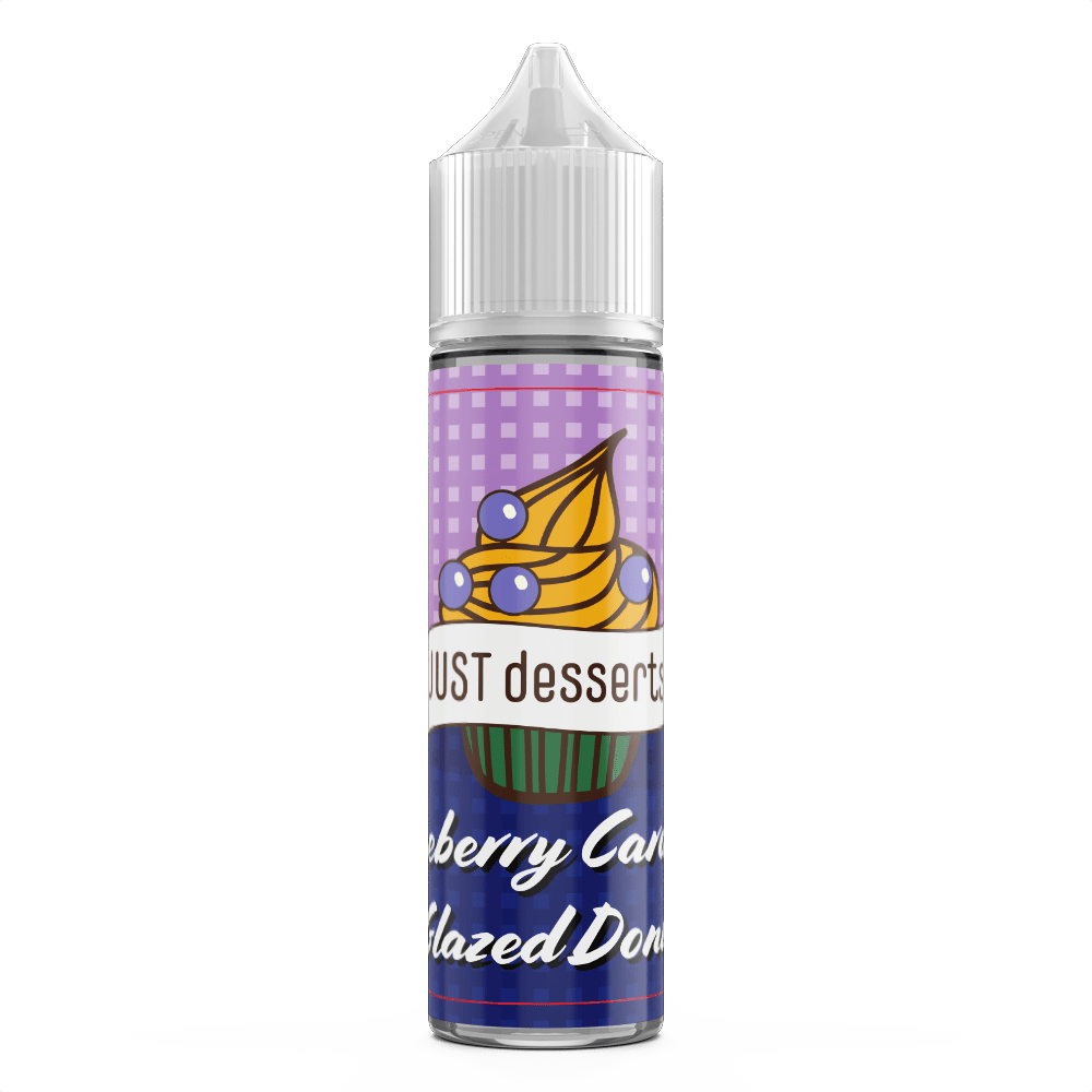 Just Desserts - Blueberry Caramel Glazed Donut / Boston