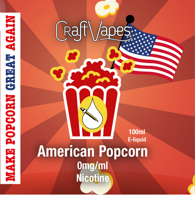 Craft Vapes - American Popcorn / Popcorn