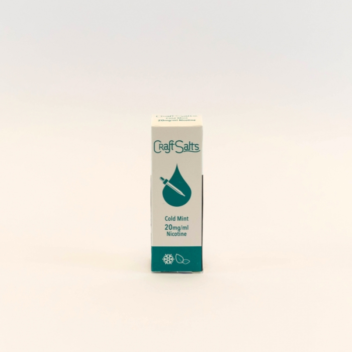 Craft Vapes - Cold Mint / Mint - BE (Nic salt)