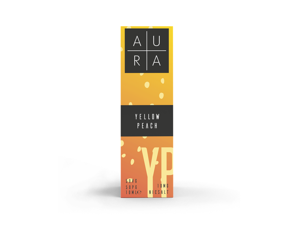 Aura - Yellow Peach / Peach - BE (Nic salt)